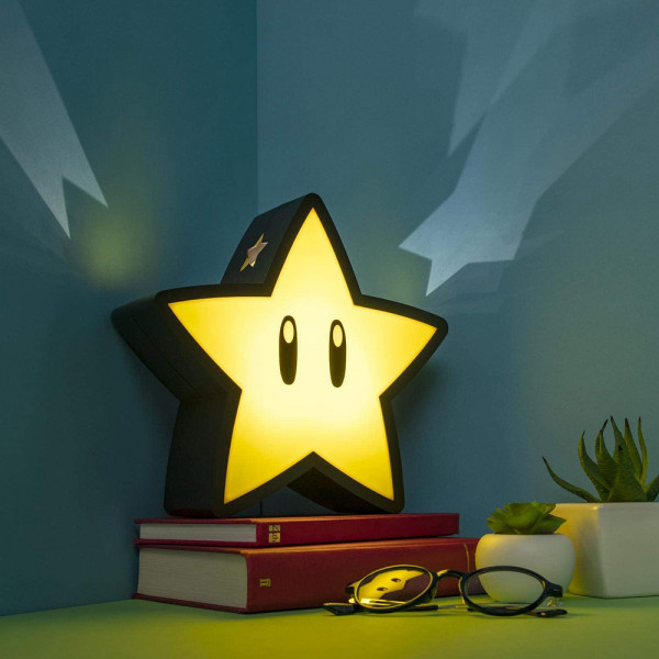 Paladone Light Super Mario: Super Star Light with Projection